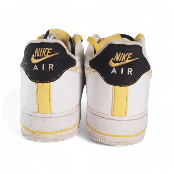 Nike Air Force 1 '07 LV8 'Gold Links Zebra Print' Sneakers DH5284-100 Men's 11.5 - Picture 5 of 13